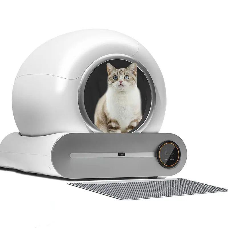 Smart Fully Automatic Self-Cleaning Cat Litter Box with Anti-Splash Design