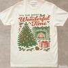 It's The Most Wonderful Time of The Year Shirt, Christmas Graphic Tee, XMAS Santa T-Shirt, Cute Holiday Season Shirt, Gift for Her & Him