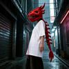 Cartoon Dinosaur Skeleton Head Cover Costume Accessory For Family Fun And Creative Dressing Up Soft Safe PP Cotton