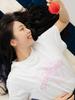 NITINA Organic Silket Print T-Shirt M/Gy