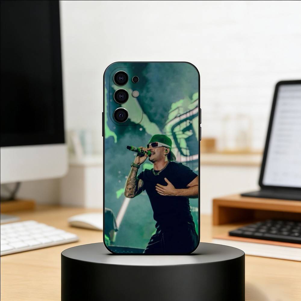 singer Feid Ferxxo SlXDO Phone Case Black Silicone Soft For Samsung S25,S24,S21,S22,S23,S30,Ultra,S20,Plus,Fe,Lite