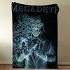 Band M-MegadethS ALBUM Blanket Throw Super Cosy Plush Living Room Sofa Couch Childish Birthday Gifts