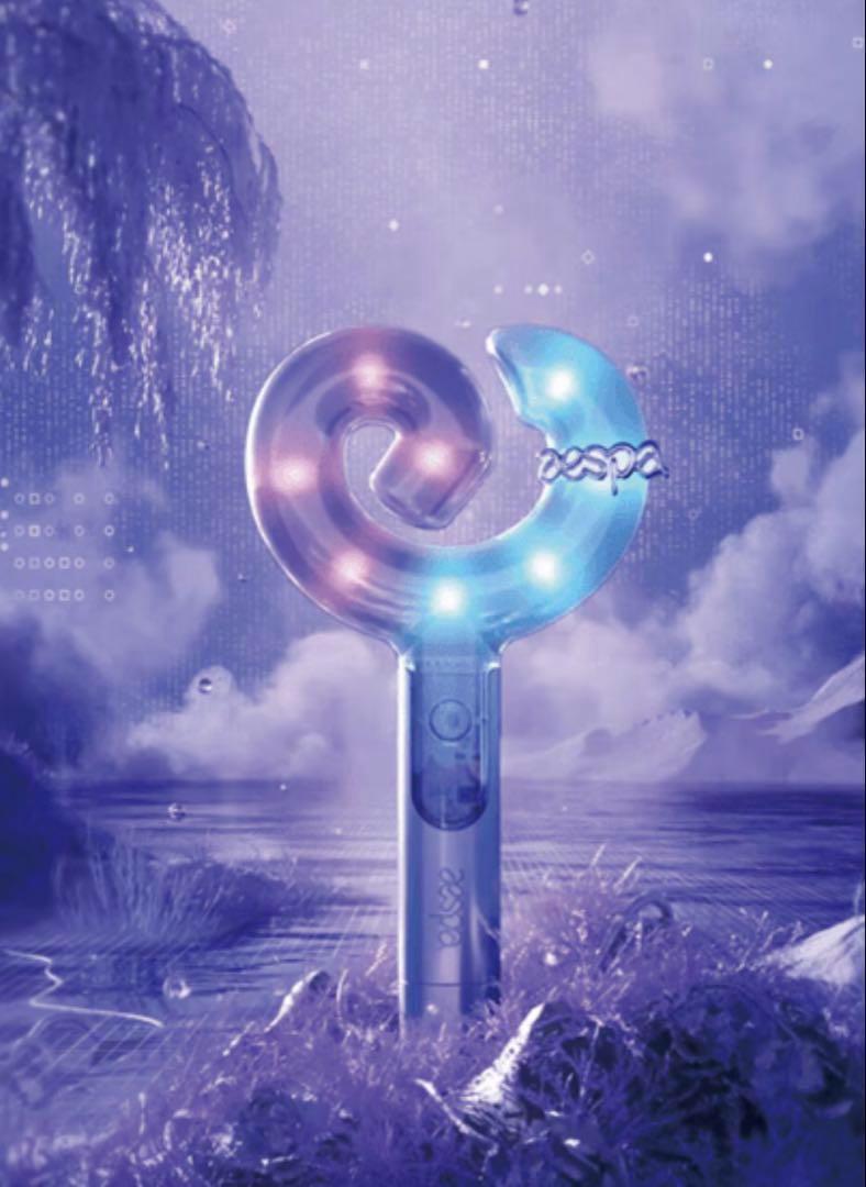 

[USED] aespa TOUR SYNK 2025 Penlight ver.2 with trading card