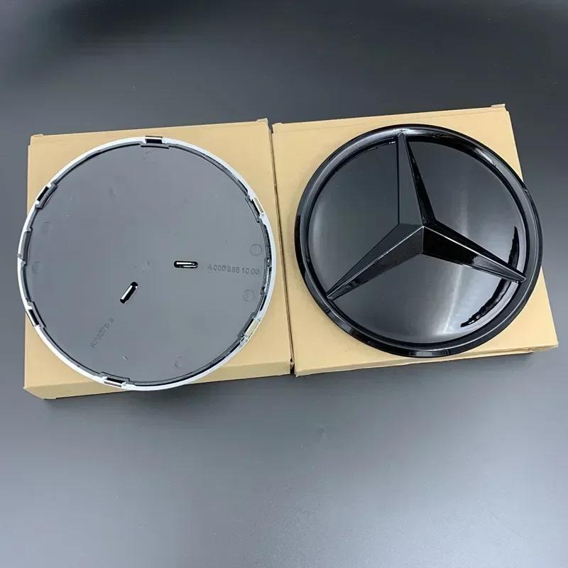 TFSM4 Car Styling for Mercedes Benz 2019 C CLASS C180 C260 C200 C300 W205 Auto Front Logo Emblem Grille Badge Accessories Decoration