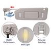 Replacement Part Car Accessory Left/Right Side Sun Visors for 2007-2014 Car Interior Sun Visors Shade 22850310 22850306