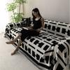Funda Sofa Home Chenille Geometric Sofa Mat Throw Blankets All-season Camping Picnic Blanket  Sofa Cover