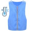 Kühlender Cardigan-Weste Eispack-Weste Unisex Kühlender Cardigan-Weste Eispack-Weste Kühlende Kalte Weste