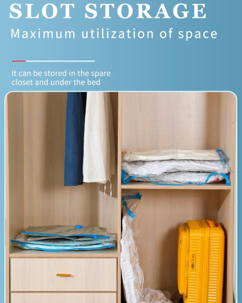 Vacuum Storage Bags Wardrobe Organizer Vacuum Seal Bag Space Saving Bags for Clothes Pillow Bedding Blanket Packaging Storager