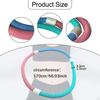 Weighted Fitness Hoop Abdomen Circles Feel The Comfort Training Foldable Sports Workout