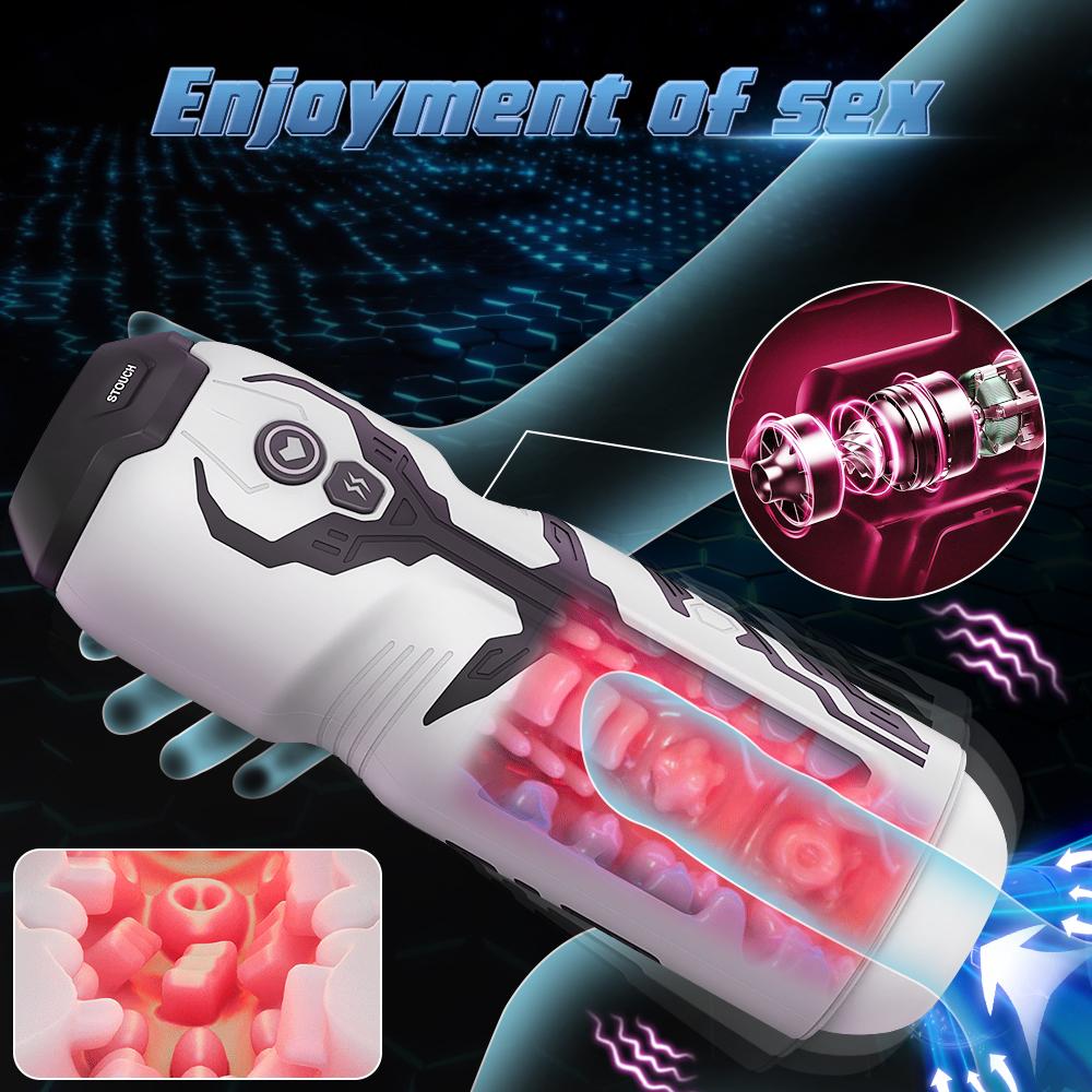 Sucking Masturbation Cup Automatic Sex Toys Masturbation Blowjob Vibrator Men's Masturbator Machine Pussy Adult Products