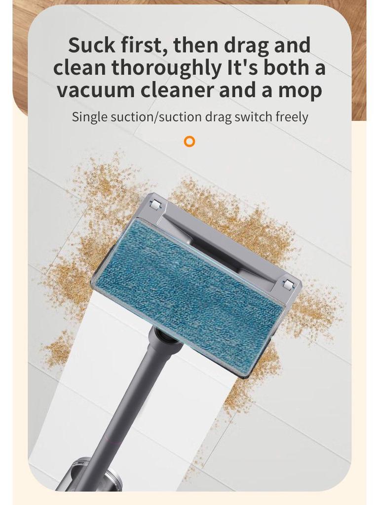 Portable Handheld Wireless Vacuum Cleaner with High-Efficiency Mite Removal and Powerful Suction for Home and Car Use