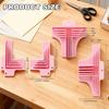 Box Corner Guides  Corner Holding Tool 6Pcs Guides Right Angle Clamp Tool for Positioning Craft Bookbinding Papers Card Gluing M