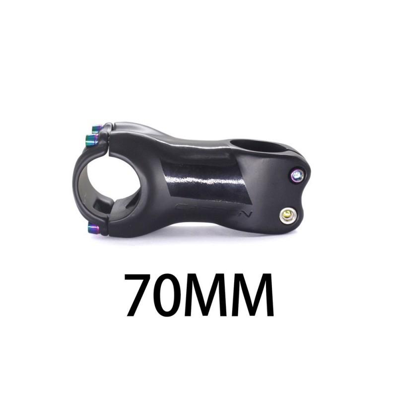Carbon Fiber Bicycle Stem 6 Degree Rise 31.8mm Clamp Mountain Road Bikes 70-110mm Length