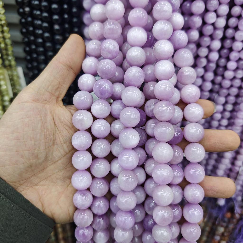 Purple Series Amethyst & Super Seven Crystal Beads: Round, Natural Stone, DIY Jewelry Accessories