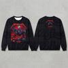 Rock Heavy Metal 3D Print Sweatshirt Long Sleeve Ugly Christmas Sweater Parent-Child Pullover Xmas Party Harajuku Crewneck Tops