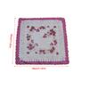 3 fazzoletti vintage in cotone con stampa floreale assortiti Fazzoletti da taschino da donna per la sposa e le damigelle d'onore