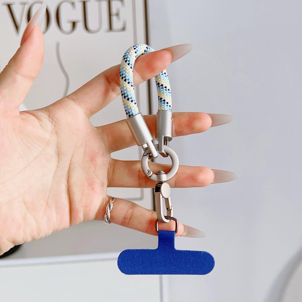 Modisches und personalisiertes Mini-Handy-Lanyard, kurzes Ring-Lanyard, Schlüsselanhänger-Anhänger, Ring-Anti-Verlust-Lanyard