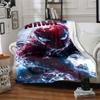 Venom Spiderman Mashup With Dynamic Black And Red Design And Sharp Teeth Showcasing A Powerful Fusion Of Two Iconic Characters Cozy Personalized Text