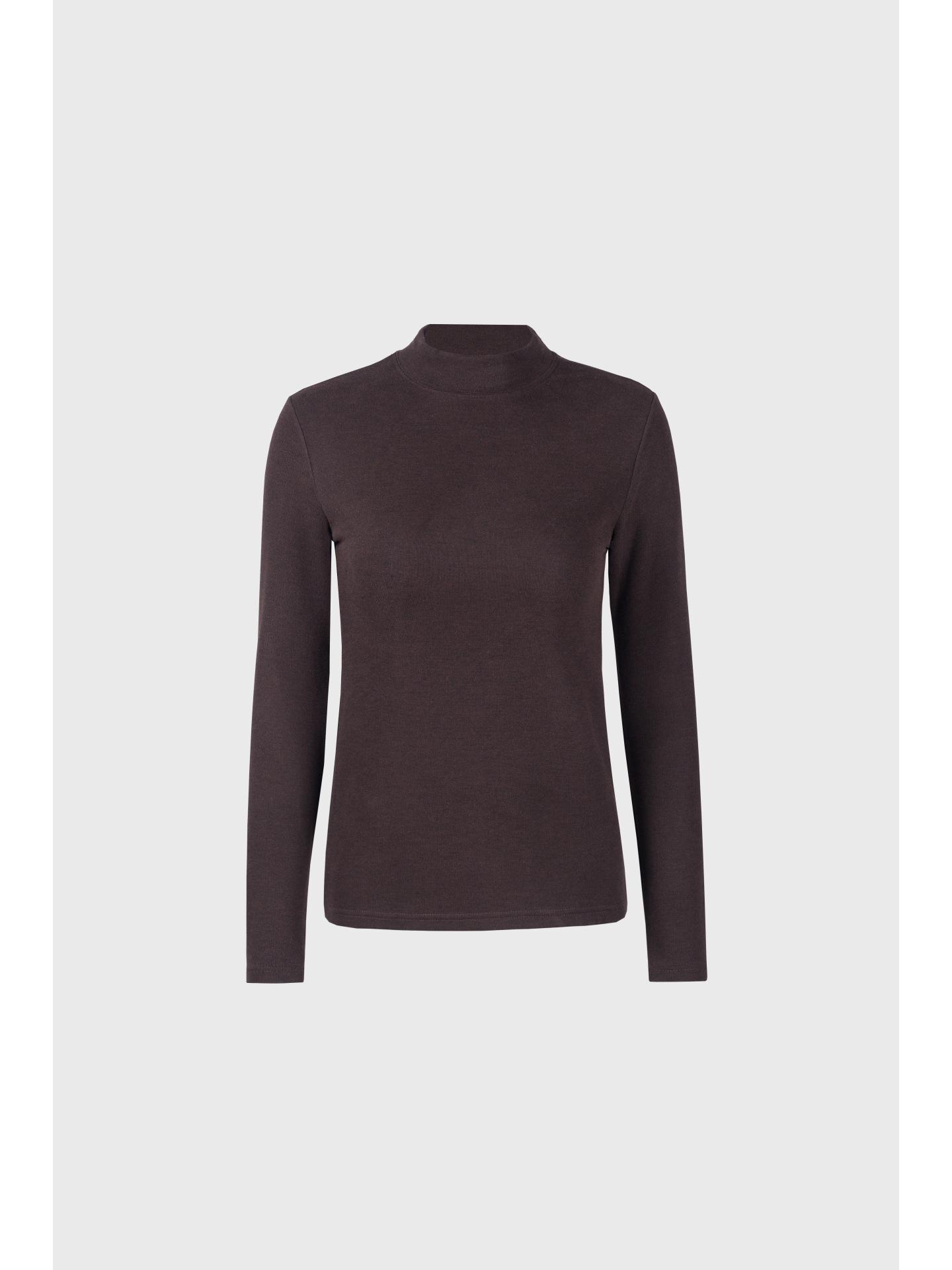 

Unisex Wool Pullover: Pilling-Resistant, Semi-High Neck, Long Sleeve Women s Outerwear. S (85-95 lbs)