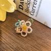 Lily of the valley Shoe laces Charms for Sneakers Decorations Camellia Pearl Flower Shoe Charm Buckle DIY Shoes Accessories 1Pcs
