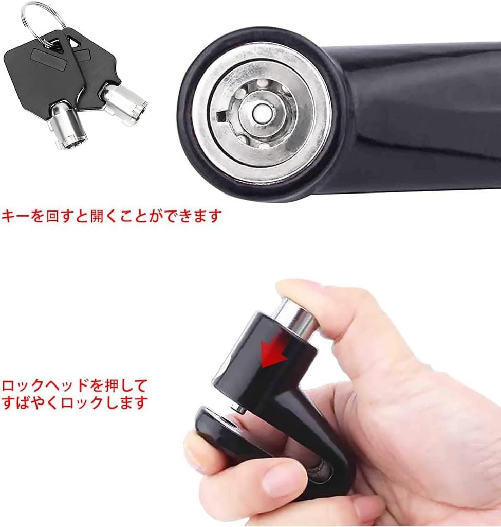 Cykel Bike Skivbromslås Stöldskyddslås Korrosionsbeständigt Säkerhet Litet Lättviktigt Bärbart Enkelt