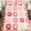 Donuts Bedding Duvet Cover Chocolate Doughnut Bedding Set Black White Comforter Cover Microfiber Whimsical Dessert Quilt Cover