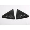 For Subaru Crosstrek Impreza  2024 Car Accessories ABS Side Door Rear View Window Spoiler Cover Trim ert Garnish Bezel