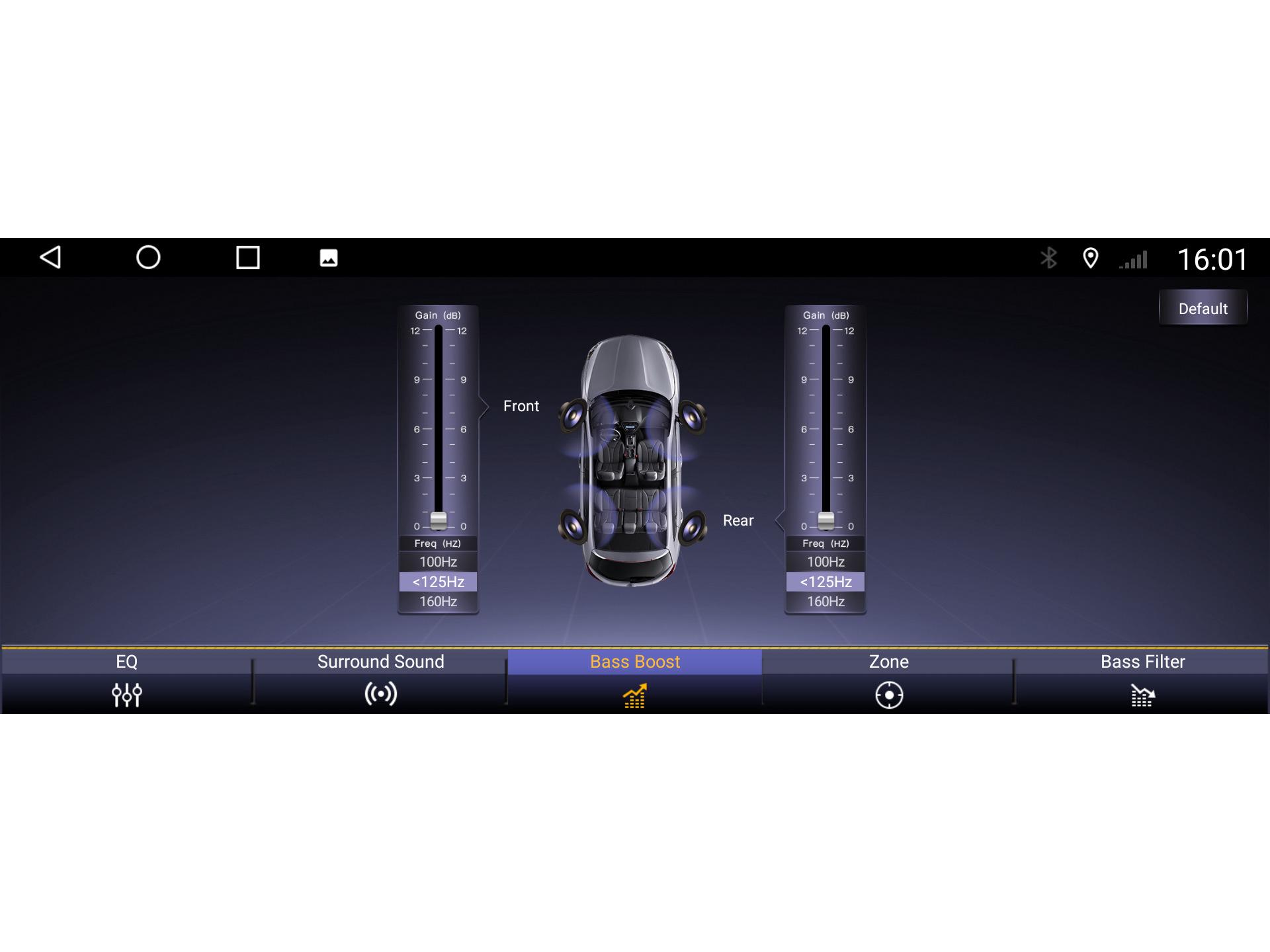 

Jaguar XE/XEL 16-19 F-PACE Large Center Console Display with 360° Panoramic Reverse Camera 16-19 models 4+32G