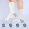 6 Pairs Men's Outdoor Gym Socks High Quality Comfortable Soft Buffered Running Socks Breathable Large Size New Style EU39-46