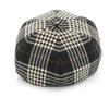 Borsalino Made In Italy Wool Houndstooth Casquette Black Series Women Used