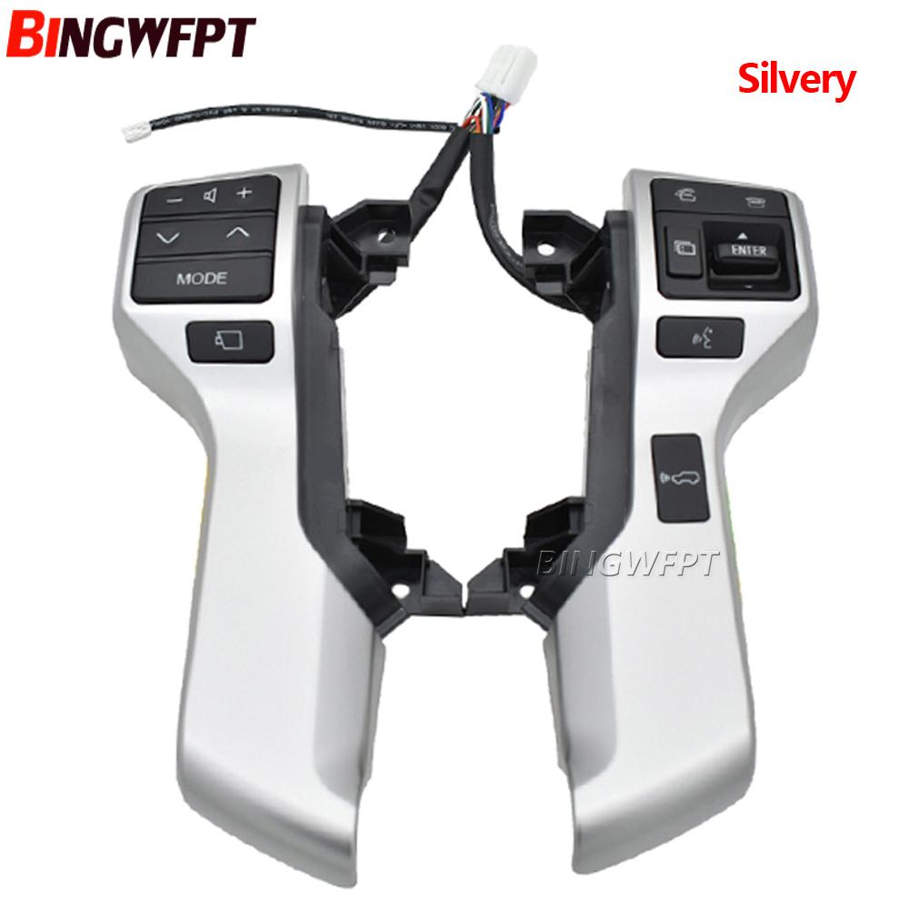 STEERING WHEEL CONTROL SWITCH MULTIFUNCTION Bluetooth Audio 84250-60180 84250-60160 For LAND CRUISER PRADO KDJ150L GRJ150L 10-13