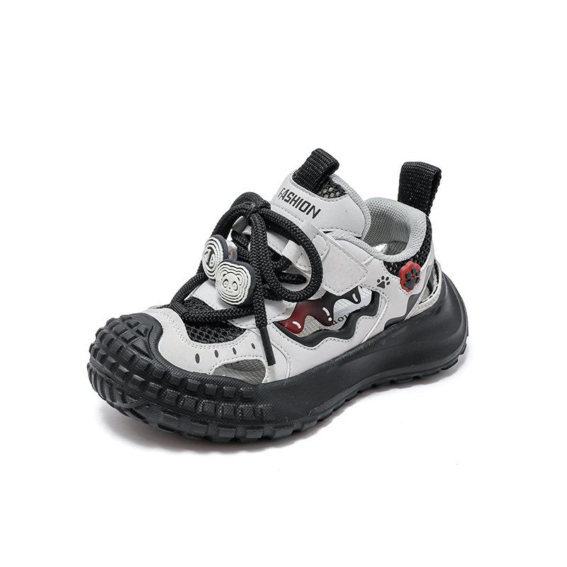 Soft-soled Children's Shoes Breathable Mesh Casual Shoes Non-slip Boys' Sports Shoes Hollow Frame Shoes