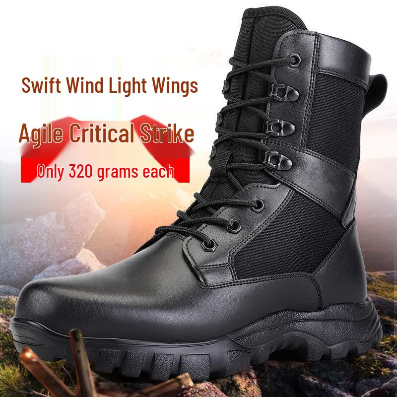 SouKnowledge Winter Outdoor High-Top Tactical Boots