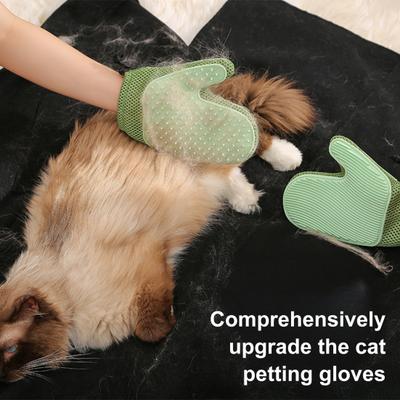 Pet Hair Remover Glove Double-Sided Reusable Hair Removal for Clothing Furniture