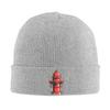 Unisex Fire Hydrant Shirt Kids Adult Men Women Fire Beanie Hats Funny Knitting Hat Autumn Winter Kpop Caps Head Wrap Bonnet Hats