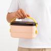 Sealed Design Portable Insulated Lunch Box 2 Layer Food Snacks Box Food Storage Container  Canteen