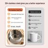 Beerus Team Stainless Steel Mug: Cute Cartoon Style, Leak-Proof, Dustproof, with Lid for Coffee, Tea, or Water.