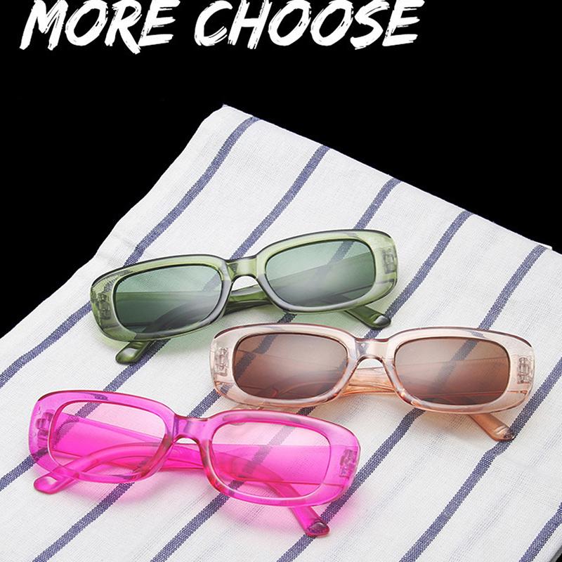Small Rectangle Sunglasses Womens | Square Rectangle Women Sunglasses - 2023 New -