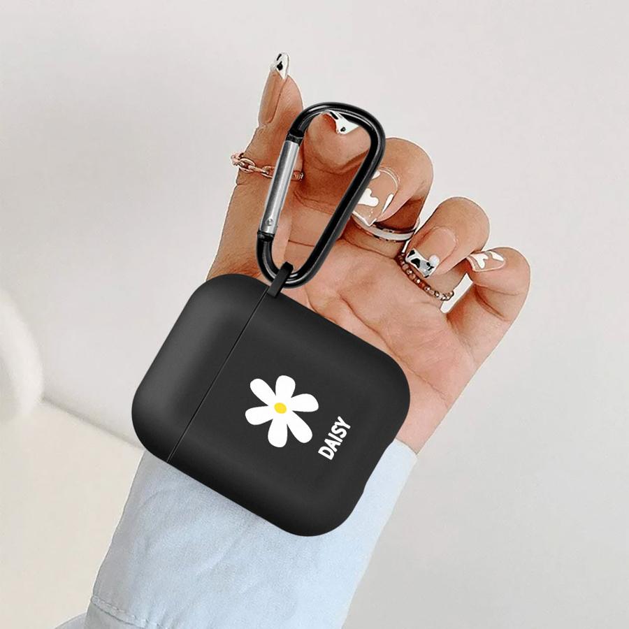 Cartoon Daisy Case For Airpods 4 Pro2 3 1 2 Pro3 Pro Earphone Cases Cover