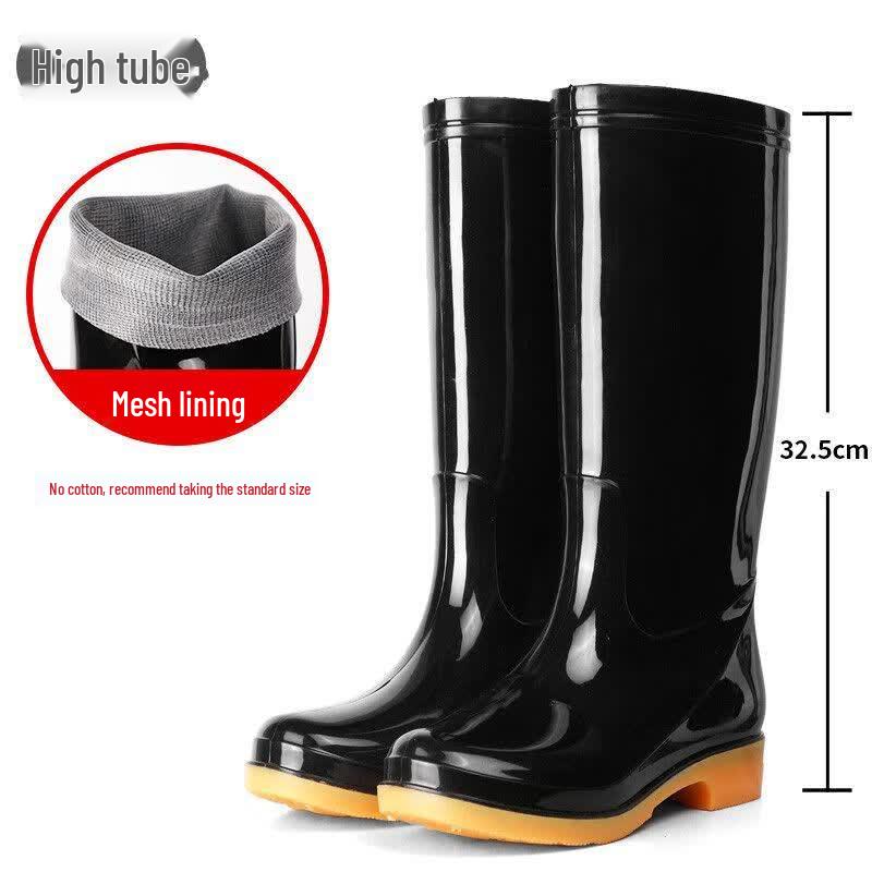 DIANA Heavy-Duty Waterproof Work Rain Boots 43