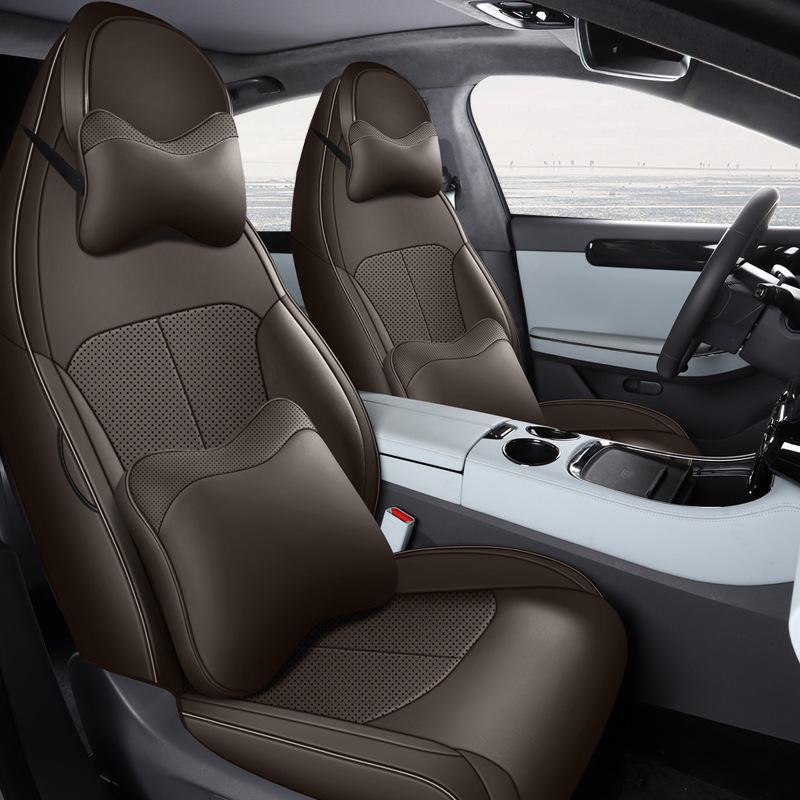 Leapmotor C01 Seat Cover - Breathable, Perforated Leather, 5-Seat, All-Season, Ice Silk Cushion 2022.