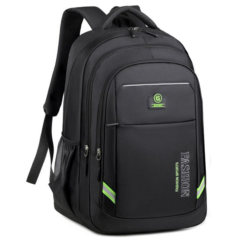 Style Minimalist Backpack Large Capacity Outdoor Leisure Schoolbag Student