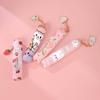 Portable 5ml Refillable Spray Bottle Mini with Pendant Refillable Perfume Bottle Flower Pattern Spray Atomizer
