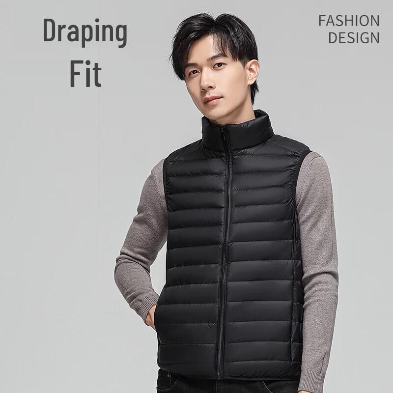 Hengyuanxiang Men s Lightweight Winter Down Vest