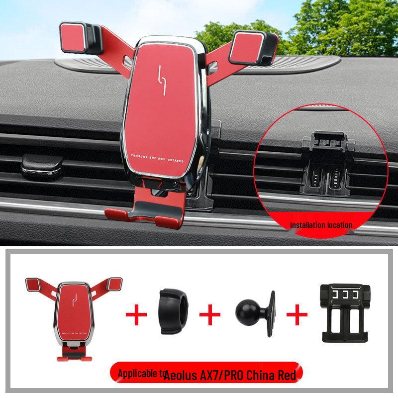 Wireless Charging Navigation Phone Holder for 19-22 Dongfeng AX7/21AX7PRO