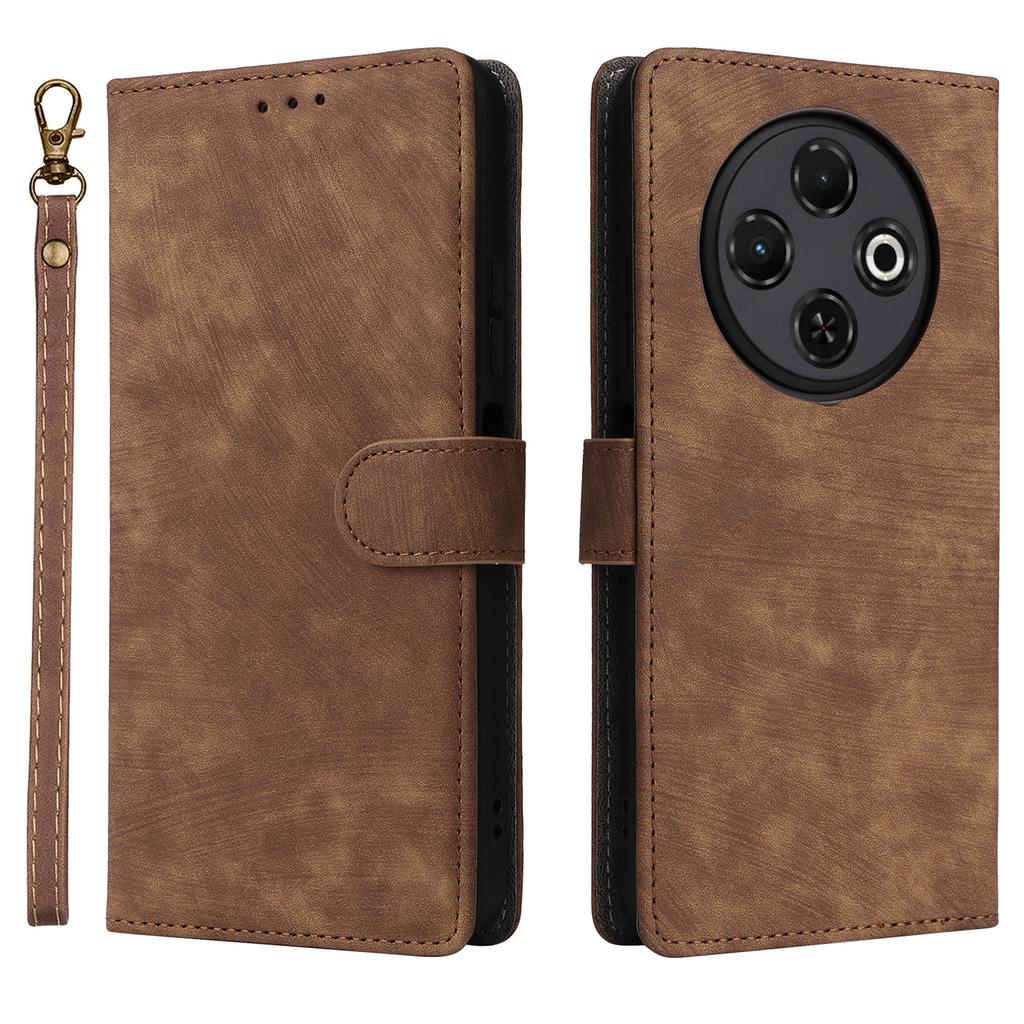 Für TECNO Spark 30C 4G kL5n Brieftasche Hülle RFID-Blockierung PU-Leder Abdeckung Ständer Ansicht