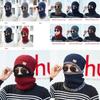 Winter Mens Women Warm Ski Beanie Cap Wool Knit Snow Hat Skull Scarf Balaclava
