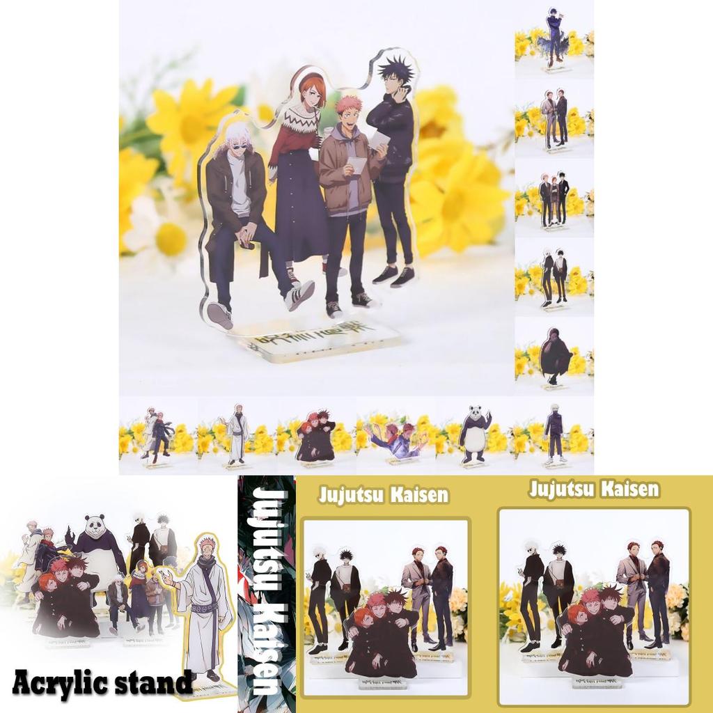 Charming Cartoon Character Decorative Acrylic Human-shaped Stand-up Sign For Collectors