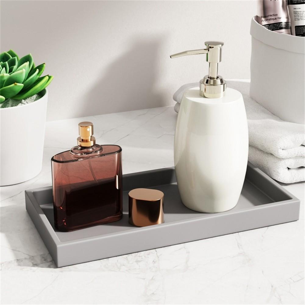 Multi Purpose Silicone Tray to Enhance Your Bathroom's Aesthetic Appeal