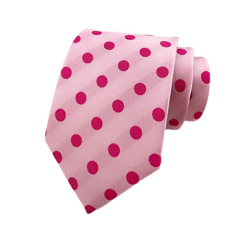 3.15" Fashion Wave Dot PaisleyTies Cravată pentru bărbați Circle Dot pentru nuntă